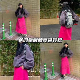 吸睛亮色穿搭|周末和朋友出门凹造型✨~