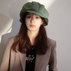 设计师小众大版日系慵懒风渔夫帽女显脸小云朵贝雷帽大檐防晒盆帽 商品缩略图4