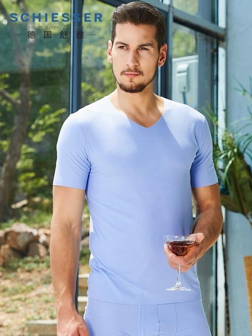 【抗菌无痕随型裁】SCHIESSER德国舒雅抗菌无痕短袖T恤35/13557M 商品图3