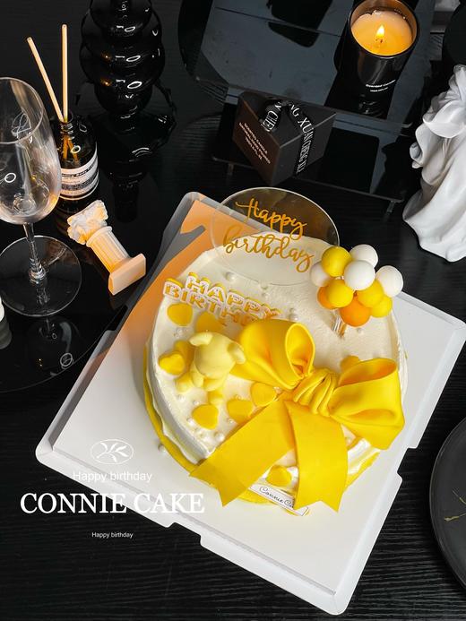 【1044】小熊蝴蝶结黄色 商品图2