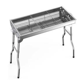 不锈钢折叠烧烤炉（大号方格铁烤网）