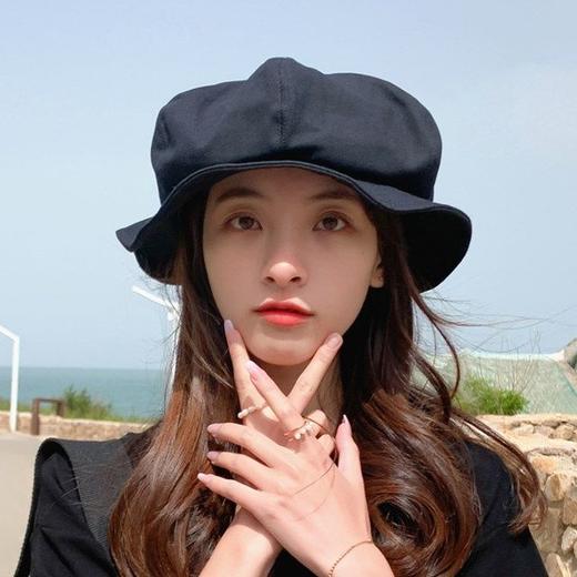日系小众云朵帽新款水母帽洋气渔夫帽夏季网红新款帽子女学生可爱 商品图1