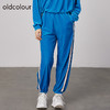 oldcolour2021秋商场同款宽松显瘦休闲运动款长裤女N33073381 商品缩略图0