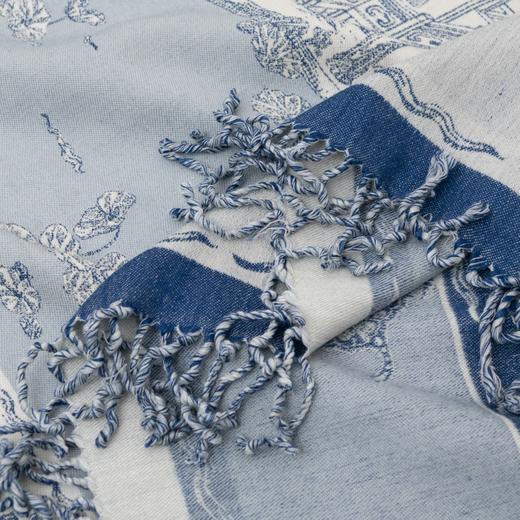 故宫联名 澳洲丝光羊毛披肩毯 商品图4