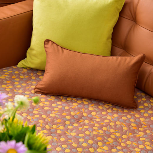 小果子印花沙发巾防滑四季通用沙发盖巾 商品图1