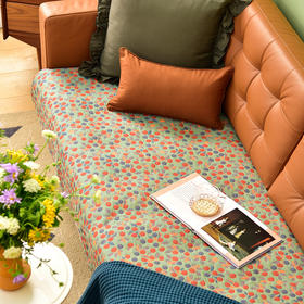 小果子印花沙发巾防滑四季通用沙发盖巾