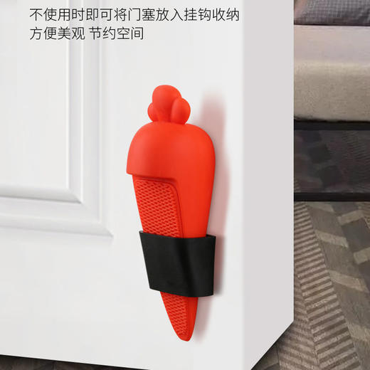 关门阻门器防撞门档移动门塞儿童防夹手门卡家用防风安全门木楔子 商品图1