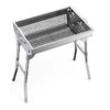 不锈钢折叠烧烤炉（中号方格网） 商品缩略图0