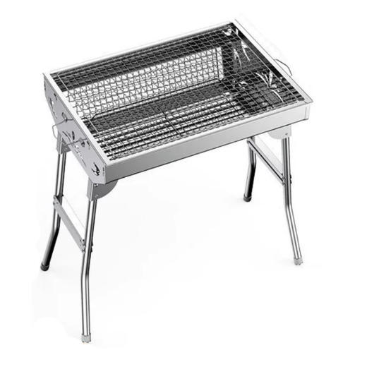 不锈钢折叠烧烤炉（中号方格网） 商品图0