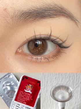 Mixmixx月抛美瞳 小裸灰 14.0mm