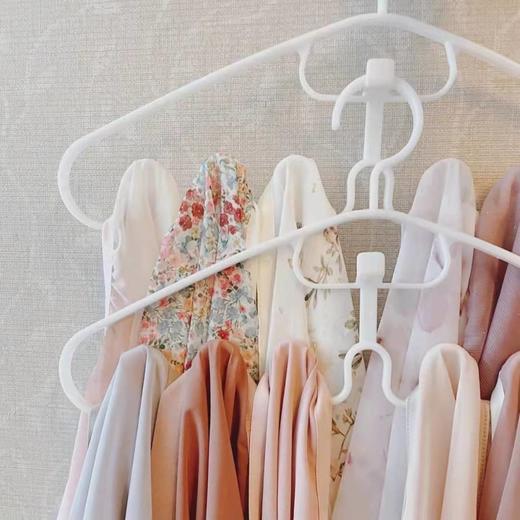 内衣吊带收纳架衣架挂衣架学生宿舍神器吊带波浪衣架晾衣架衣撑子 商品图7