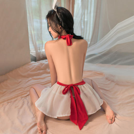 【野蛮护士】情趣内衣 性感丝袜 束缚 露乳 网衣 连身袜 套装 6929 商品图7