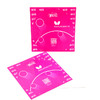 精英乒乓网 粉色 涩性胶皮保护膜 单片装 商品缩略图1