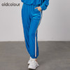oldcolour2021秋商场同款宽松显瘦休闲运动款长裤女N33073381 商品缩略图1