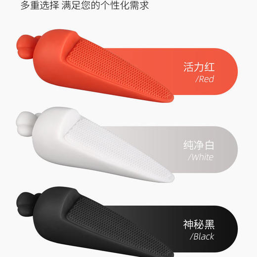 关门阻门器防撞门档移动门塞儿童防夹手门卡家用防风安全门木楔子 商品图5