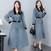 秋装新品，时尚韩版牛仔连衣裙HR-QY22909 商品缩略图4
