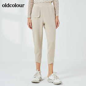 oldcolour2021秋季商场同款时尚气质修身长裤N33073344
