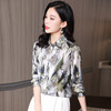 ASE-9208时尚优雅气质印花女士衬衫 商品缩略图1