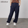 oldcolour商场同款宽松遮肉显瘦休闲帅气牛仔裤女N33113319 商品缩略图0