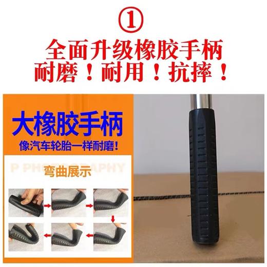 2米不锈钢旗杆伸缩旗杆手拿手摇户外旗杆运动会手持旗杆国庆墙壁挂旗杆1把 商品图2