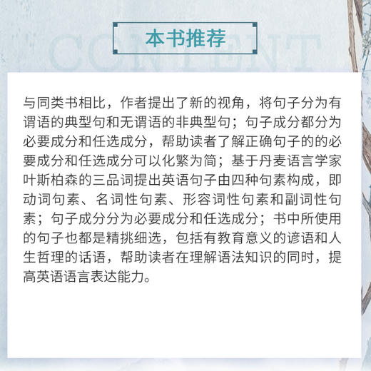 分析英语语法:四种句素研究 商品图4