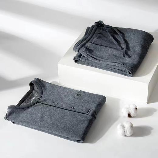 【天丝羊毛聚酯混纺】SCHIESSER 德国舒雅铂雅羊毛加厚简约休闲家居套装99/18835H 商品图2