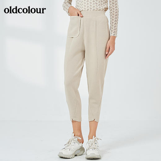 oldcolour2021秋季商场同款时尚气质修身长裤N33073344 商品图4