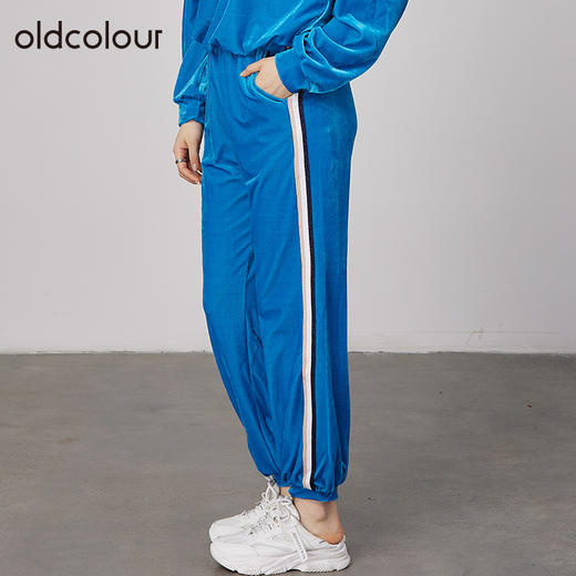 oldcolour2021秋商场同款宽松显瘦休闲运动款长裤女N33073381 商品图2