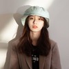 设计师小众大版日系慵懒风渔夫帽女显脸小云朵贝雷帽大檐防晒盆帽 商品缩略图2