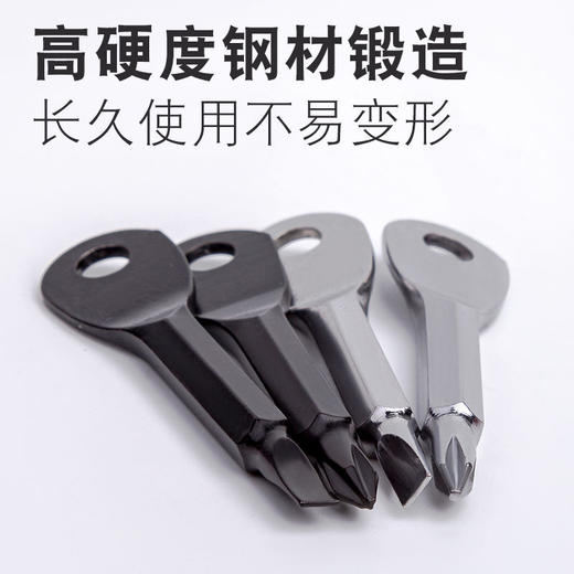 便携螺丝刀精铸钢迷你一字十字多功能工具户外实用钥匙扣小螺丝刀 商品图1