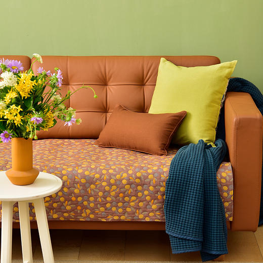 小果子印花沙发巾防滑四季通用沙发盖巾 商品图2