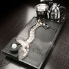 家用整块乌金石茶盘套装功夫茶具全自动电磁炉雾化流水泡茶台 商品缩略图4