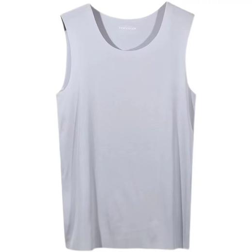 SCHIESSER 德国舒雅铂雅男士超细莫代尔无痕圆领背心95/18657V 商品图4