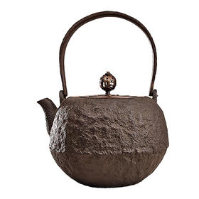 渡和堂纯手工铸铁壶一衣带水铁壶0.9L