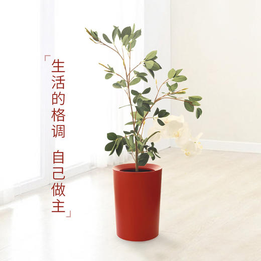 日本Asvel 垃圾桶轻奢家用卧室无盖纸篓日式客厅卫生间垃圾桶 商品图4