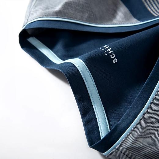 【100%丝光棉】SCHIESSER 德国舒雅铂雅V领丝光纯棉短袖长裤套装 99/18092H 商品图3