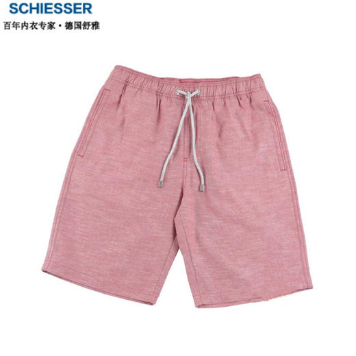 SCHIESSER   德国舒雅 男士休闲梭织棉沙滩裤家居裤五分裤39/17285P 商品图0
