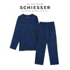 【提花混纺】SCHIESSER 德国舒雅铂雅V领长袖长裤提花混纺家居套装 99/18873H 商品缩略图0