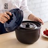 陆宝-乐彩双盖陶锅炖锅煲汤锅（宝石蓝）2.8L 商品缩略图3