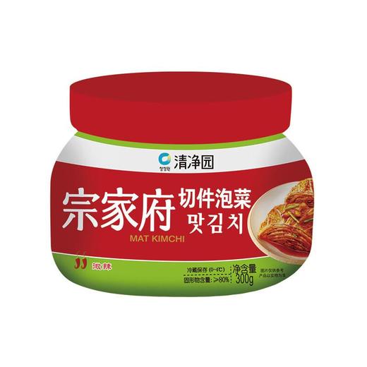 清净园 宗家府切件泡菜 300g辣白菜 商品图0