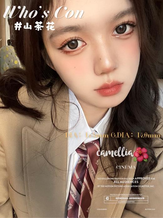 Who’scon 日抛 活动合集【山茶花/巧克马卡龙/午夜马鞭草/五十度蓝灰/心碎跳跳糖/打翻宝石盒】 商品图3