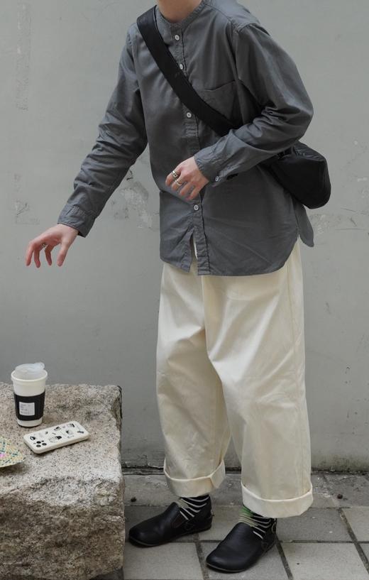 （g）多色直筒褲 商品图5