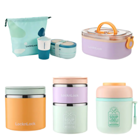 乐扣乐扣 便当盒套装 保温饭盒