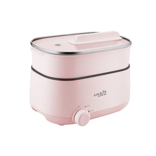 乐扣乐扣 多功能电煮锅（白绿粉随机）EJR227WHT 商品图1