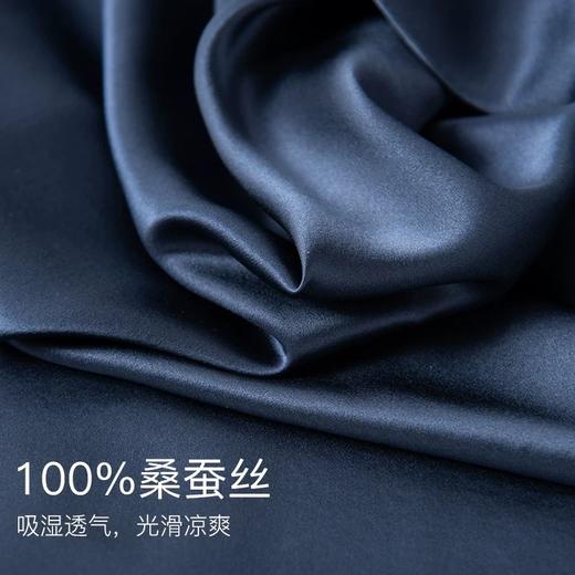 【100%桑蚕丝】SCHIESSER 德国舒雅铂雅高端舒适100%桑蚕丝男士休闲家居长袖长裤95/17080H 商品图2