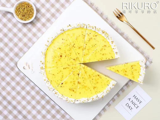 🍁秋季限定 |【桂花米酿】镜面淡奶蛋糕 商品图0