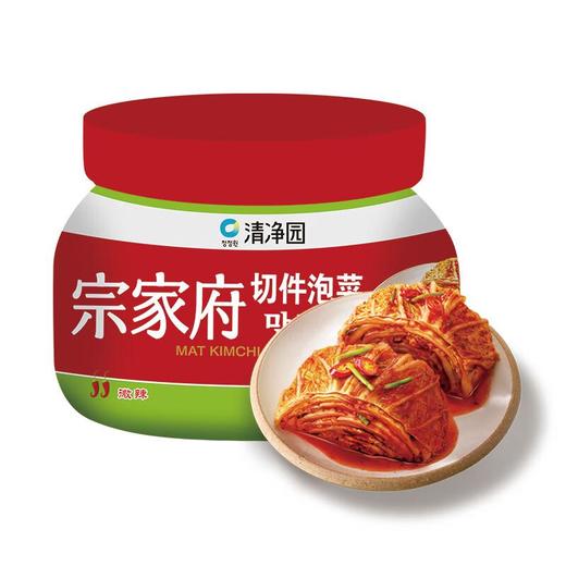 清净园 宗家府切件泡菜 300g辣白菜 商品图1