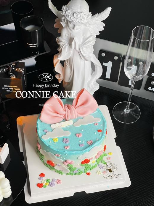 【1055】粉色蝴蝶结手绘款 商品图2