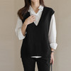 针织叠穿马甲新款宽松韩版薄款外穿背心SR-B28710 商品缩略图6