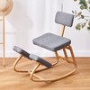 创意电脑椅家用办公椅人体工学矫正椅防驼背防近视学生矫姿跪椅 商品缩略图1